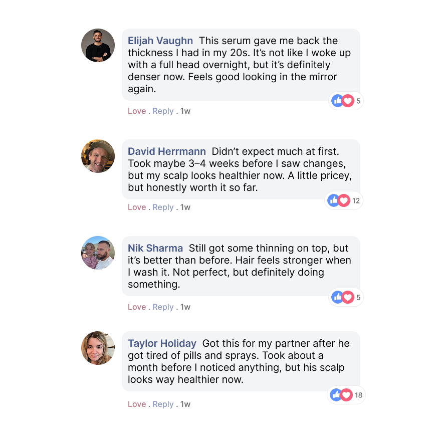 Advanced Copper Peptide Hair Regrowth Formula